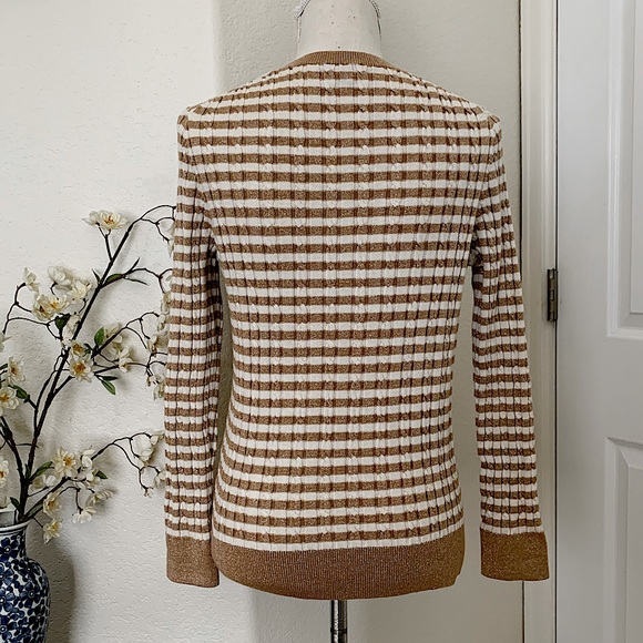 TALBOTS Pullover Striped Sweater - Picture 10 of 13